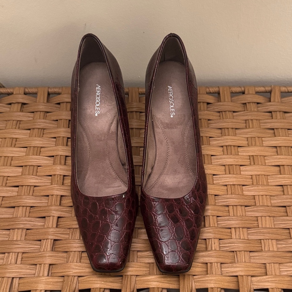 Aerosoles red heels